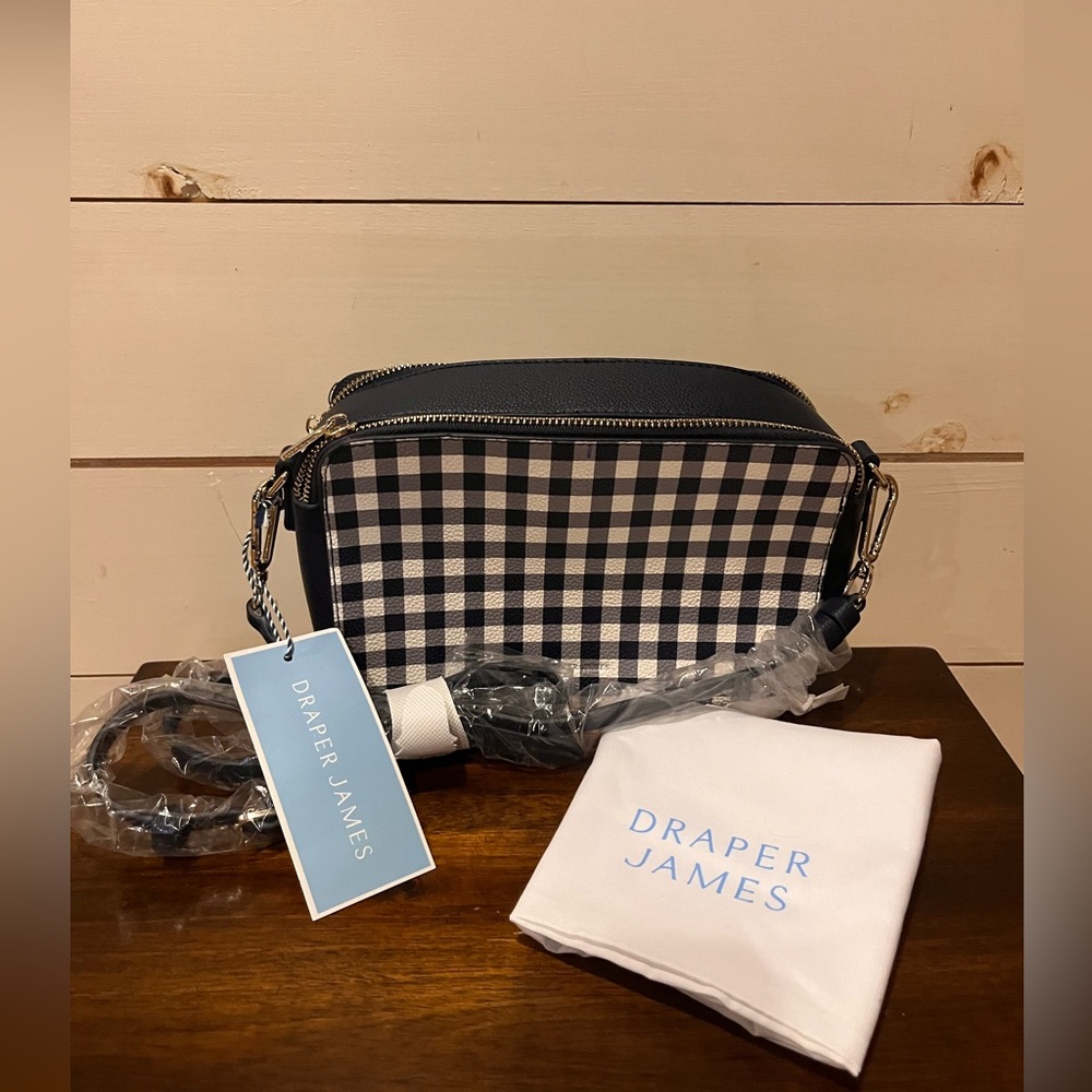 Draper James Gingham Dakota Bag